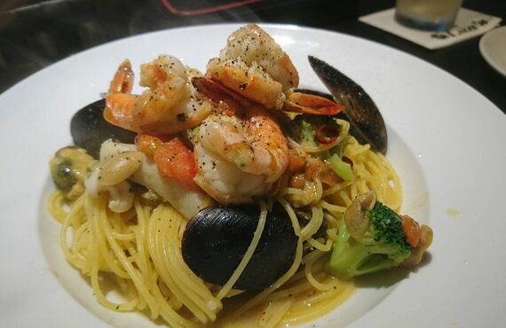 飲み屋で上質なスパゲッティを | 足利市のハワイアンのお店・Hawaiian Dining Bar Lua's